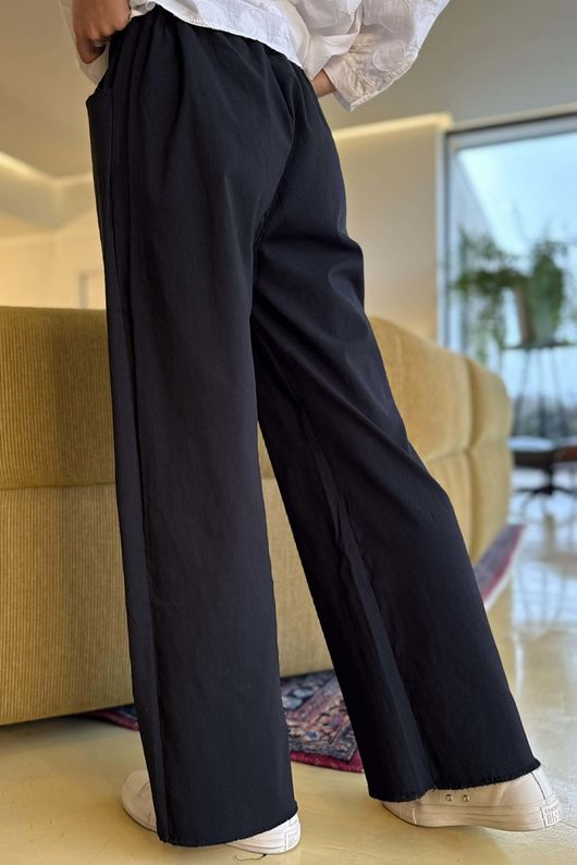 Luxury Raw Kick Magic Trouser Black